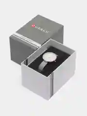 Серебряный женские наручные часы Curren 9020 в подарочной упаковке