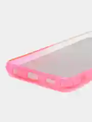 Фуксия силиконовый чехол с защитой камеры для Samsung S21FE, A03, A22S, A32 с карманом для карт