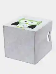 Зеленый короб для хранения игрушек и вещей, войлочный, фетровый