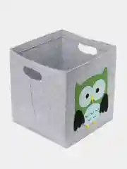 Зеленый короб для хранения игрушек и вещей, войлочный, фетровый