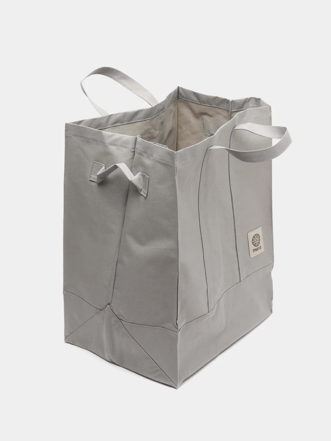 Корзина для белья DeNASTIA 40,2 х 30,2 х 50,2 см, цвет серый
