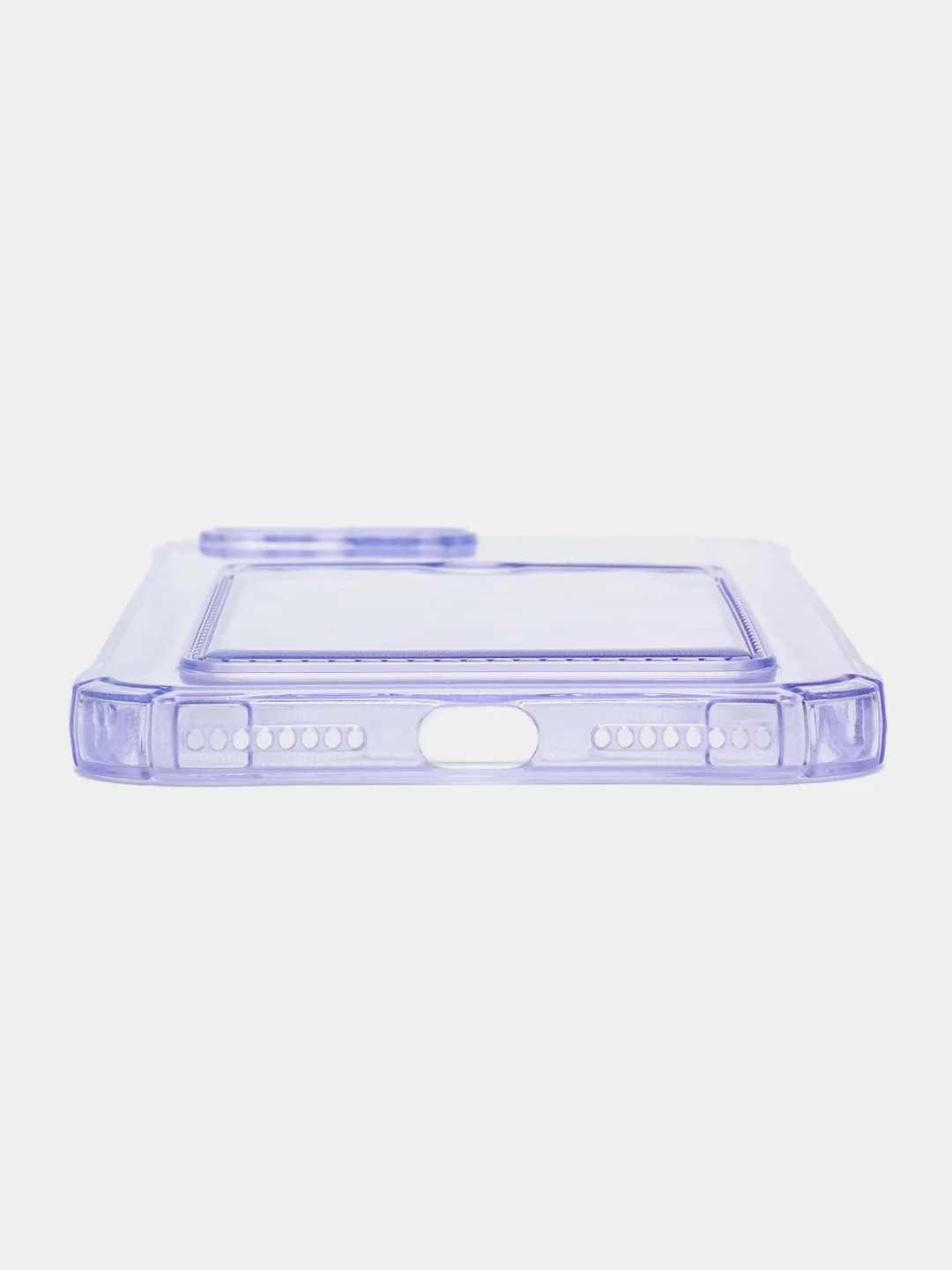 Лавандовый чехол для iPhone 7/8 Plus/XR/11/12/13/Pro/Pro Max, силиконовый, с карманом для карт