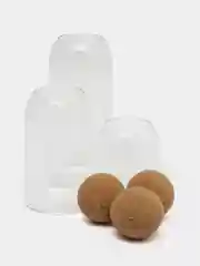 Набор банок для сыпучих продуктов, 3 шт