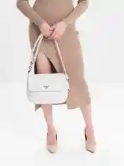 Сумка женская из экокожи на длинном ремешке