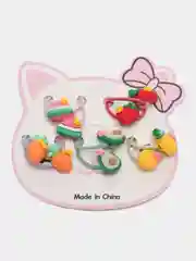 Розовый детские резинки для волос