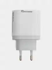 Белый зарядное устройство USLION QC3.0 с быстрой зарядкой PD 20 Вт