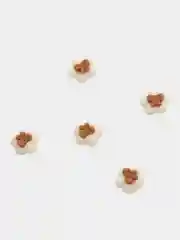 Золотой объёмные стразы фигурки 3D для дизайна ногтей и маникюра, наполнитель для эпоксидной смолы