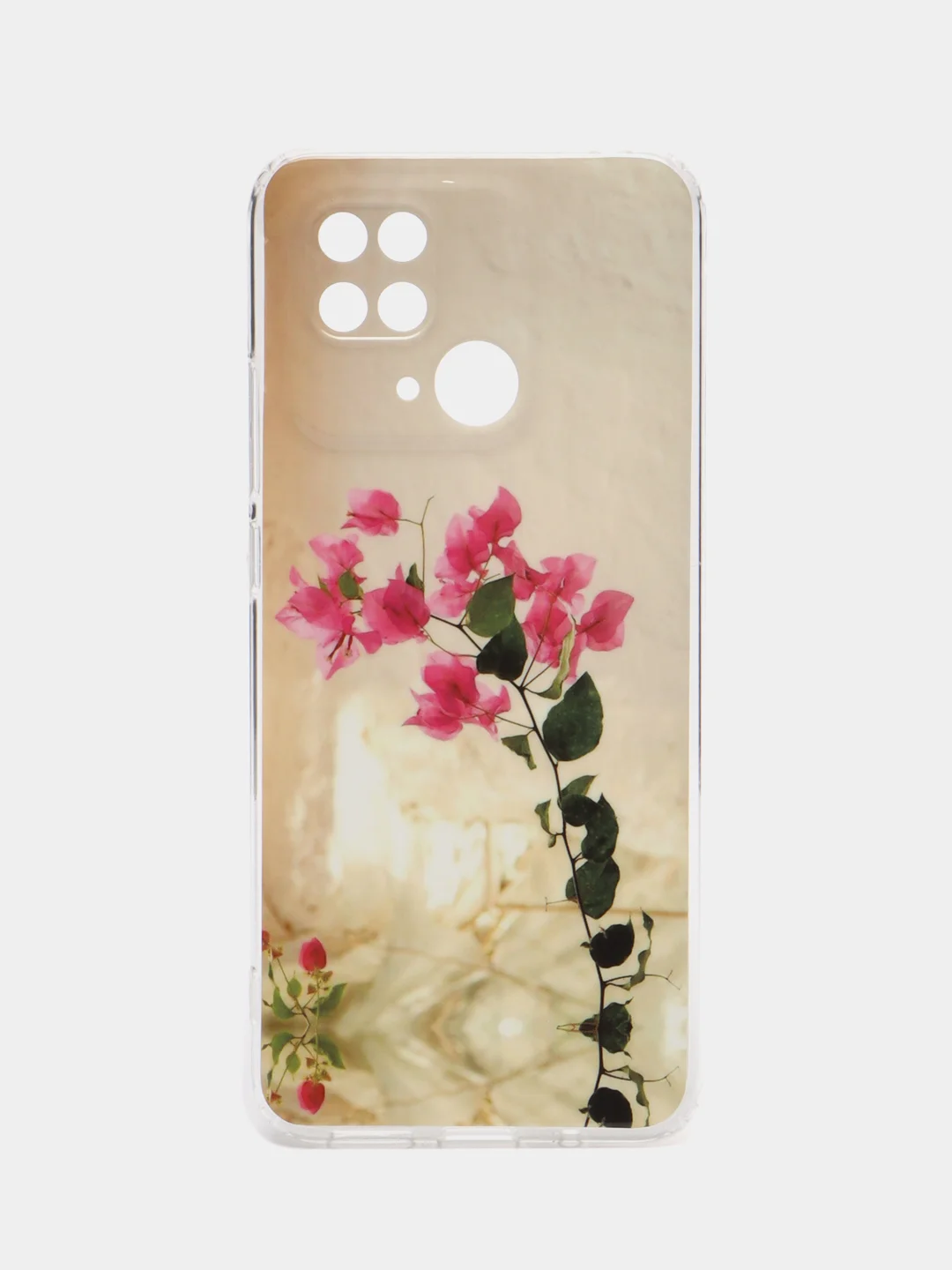 Коралловый чехол для Xiaomi Redmi 10C / Poco C40, Сяоми Редми 10С / Поко С40, силиконовый, с рисунком
