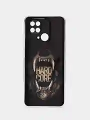 Терракотовый чехол для Xiaomi Redmi 10C / Poco C40, Сяоми Редми 10С / Поко С40, силиконовый, с рисунком