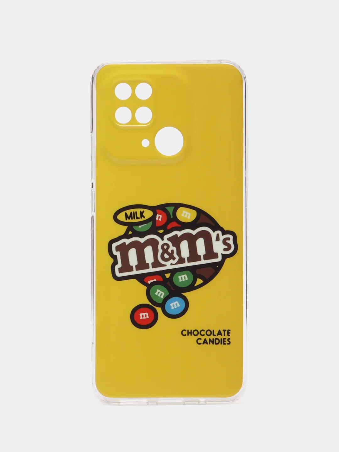 Светло-оранжевый чехол для Xiaomi Redmi 10C / Poco C40, Сяоми Редми 10С / Поко С40, силиконовый, с рисунком