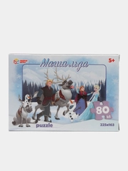 Магия льда. Пазлы классические в коробке. 80 деталей