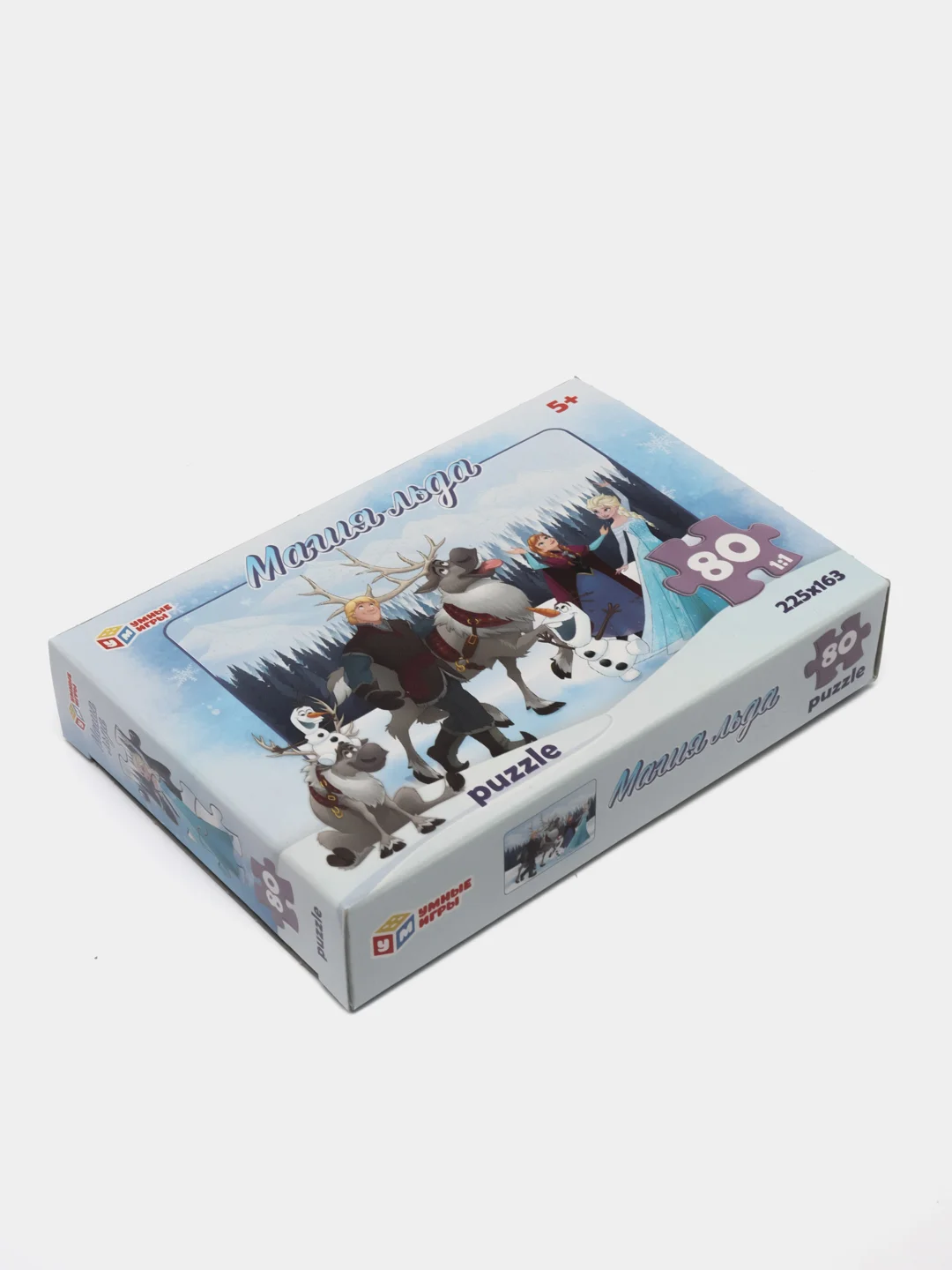 Магия льда. Пазлы классические в коробке. 80 деталей