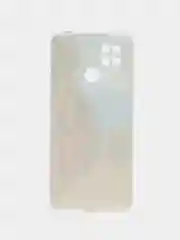 Небесно-голубой чехол для Xiaomi Redmi 10C / Poco C40, Сяоми Редми 10С / Поко С40, силиконовый, с рисунком