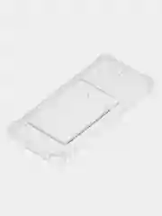 Прозрачный чехол противоударный для Realme C31 (Реалми С31), прозрачный, с карманом для карты