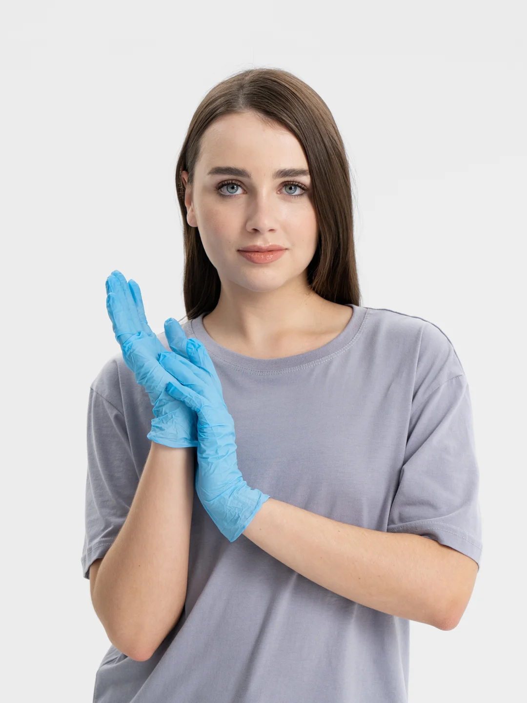Голубой перчатки нитриловые Nitrimax (Нитримакс), 50 пар
