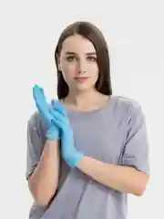 Голубой перчатки нитриловые Nitrimax (Нитримакс), 50 пар
