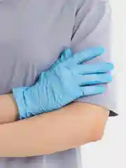 Голубой перчатки нитриловые Nitrimax (Нитримакс), 50 пар
