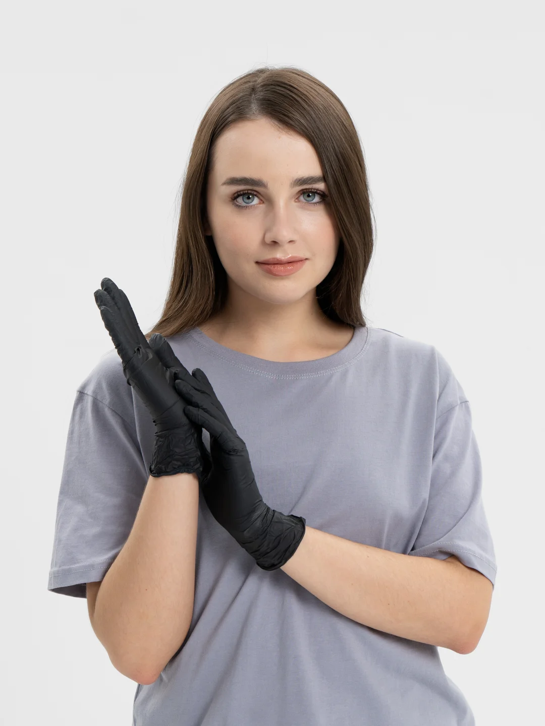 Черный перчатки нитриловые Nitrimax (Нитримакс), 50 пар