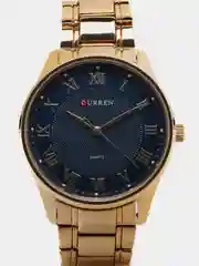 Синий мужские наручные часы Curren 8409 в подарочной упаковке