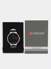 Синий мужские наручные часы Curren 8321 в подарочной упаковке
