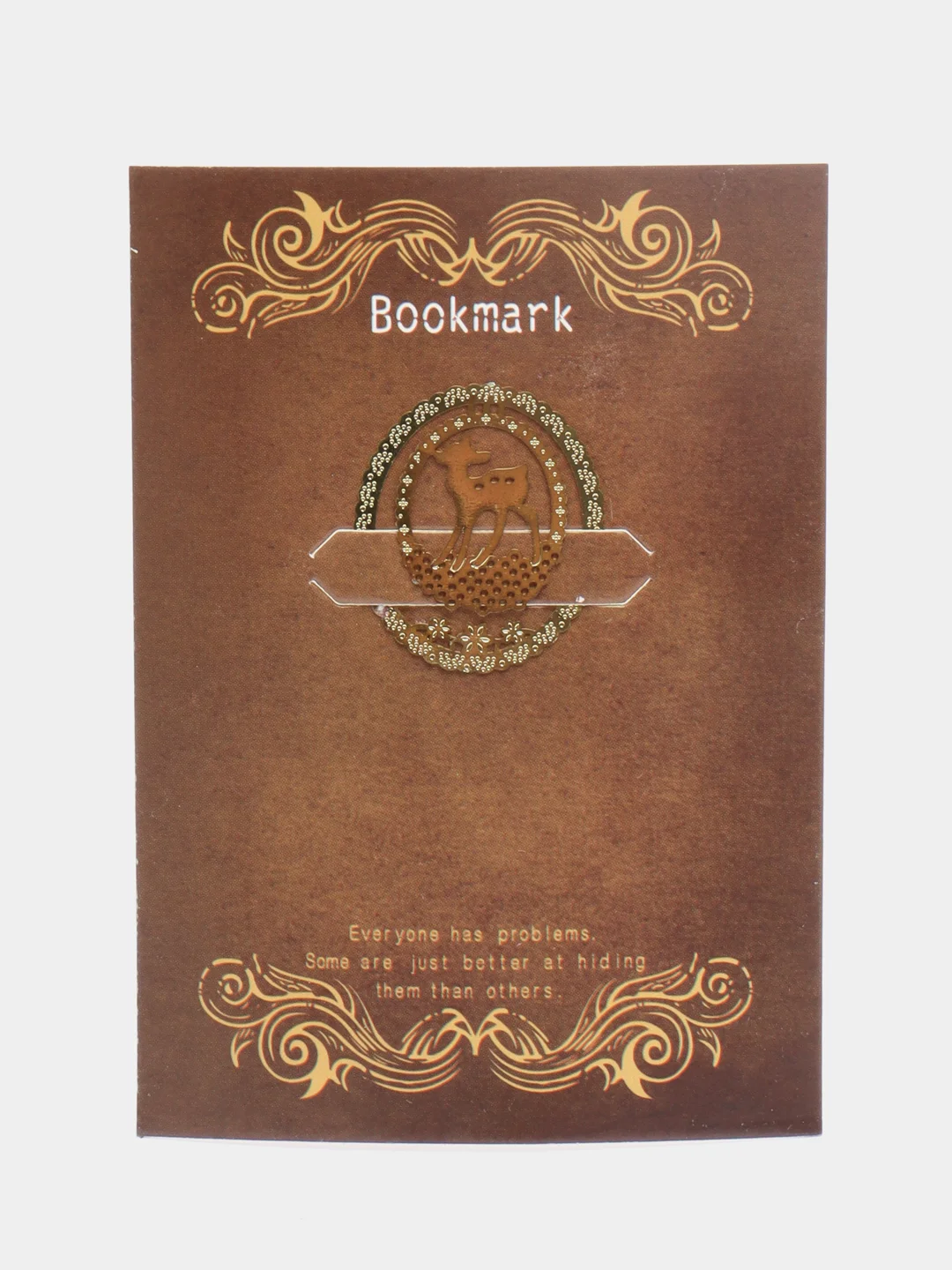 Золотой закладка для книг, металлическая, 2.5 х 3 см