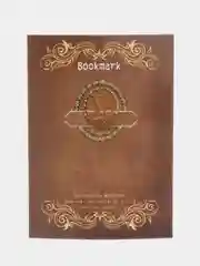 Золотой закладка для книг, металлическая, 2.5 х 3 см