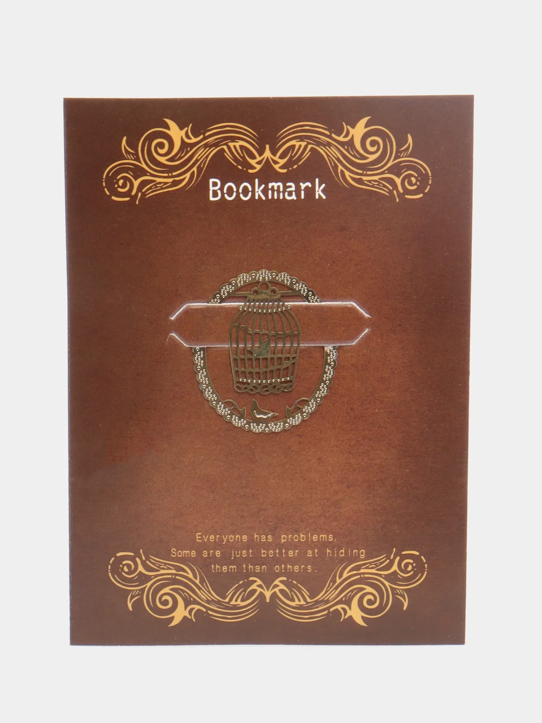 Золотой закладка для книг, металлическая, 2.5 х 3 см