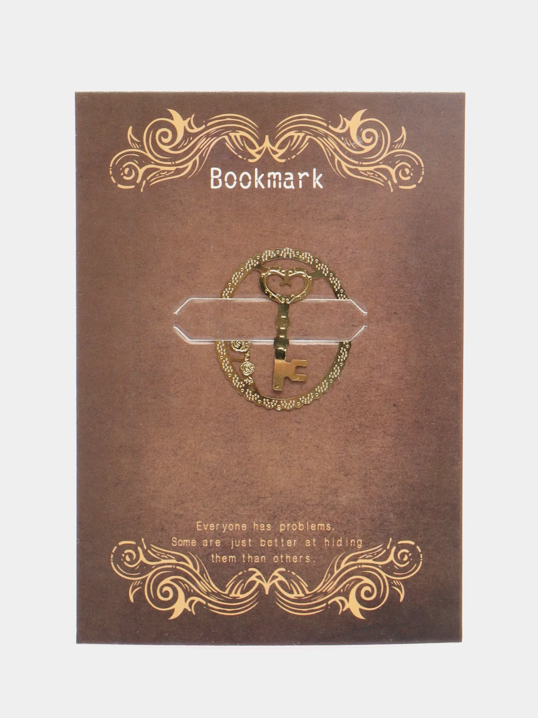 Золотой закладка для книг, металлическая, 2.5 х 3 см