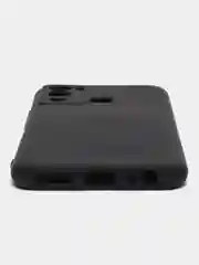 Черный чехол силиконовый Silicone Cover для Infinix Hot 12i (Инфиникс Хот 12Ай)