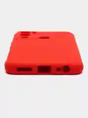 Красный чехол силиконовый Silicone Cover для Infinix Hot 12i (Инфиникс Хот 12Ай)