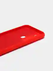 Красный чехол силиконовый Silicone Cover для Infinix Hot 12i (Инфиникс Хот 12Ай)