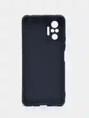 Темно-синий чехол силиконовый Silicone Cover для Xiaomi Redmi Note 10 Pro, Сяоми Редми Нот 10 Про