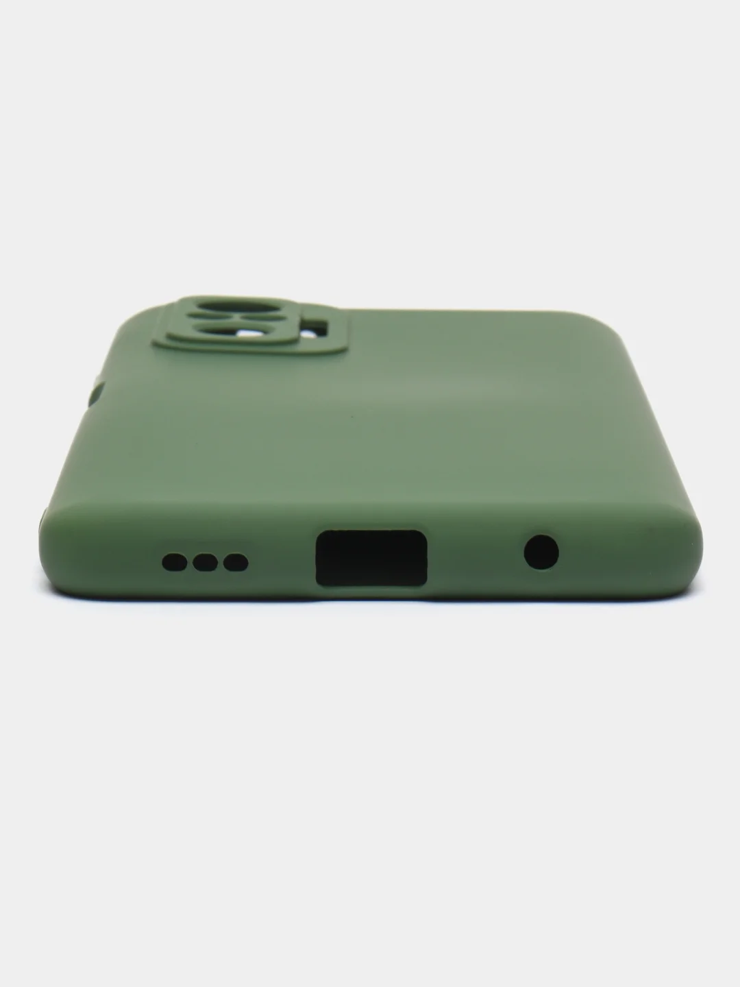 Лесной зеленый чехол силиконовый Silicone Cover для Xiaomi Redmi Note 10 Pro, Сяоми Редми Нот 10 Про