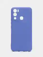 Аметистовый чехол силиконовый Silicone Cover для Infinix Hot 12i (Инфиникс Хот 12Ай)