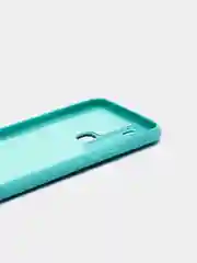 Бирюзовый чехол силиконовый Silicone Cover для Infinix Hot 12i (Инфиникс Хот 12Ай)