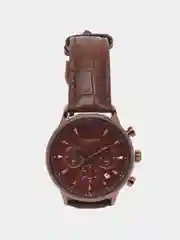 Шоколадный мужские наручные часы Ochstin 6050A с хронографом в подарочной упаковке