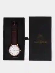 Коричневый мужские наручные часы Ochstin 6022GB в подарочной упаковке