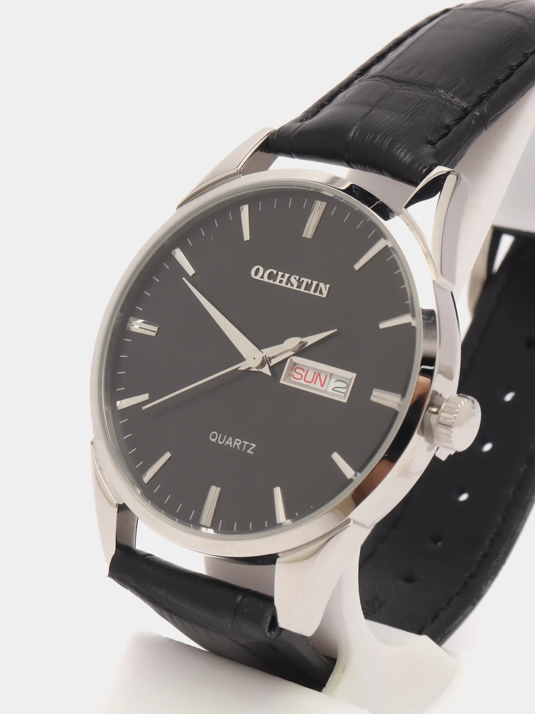 Серебряный мужские наручные часы Ochstin 6003B в подарочной упаковке