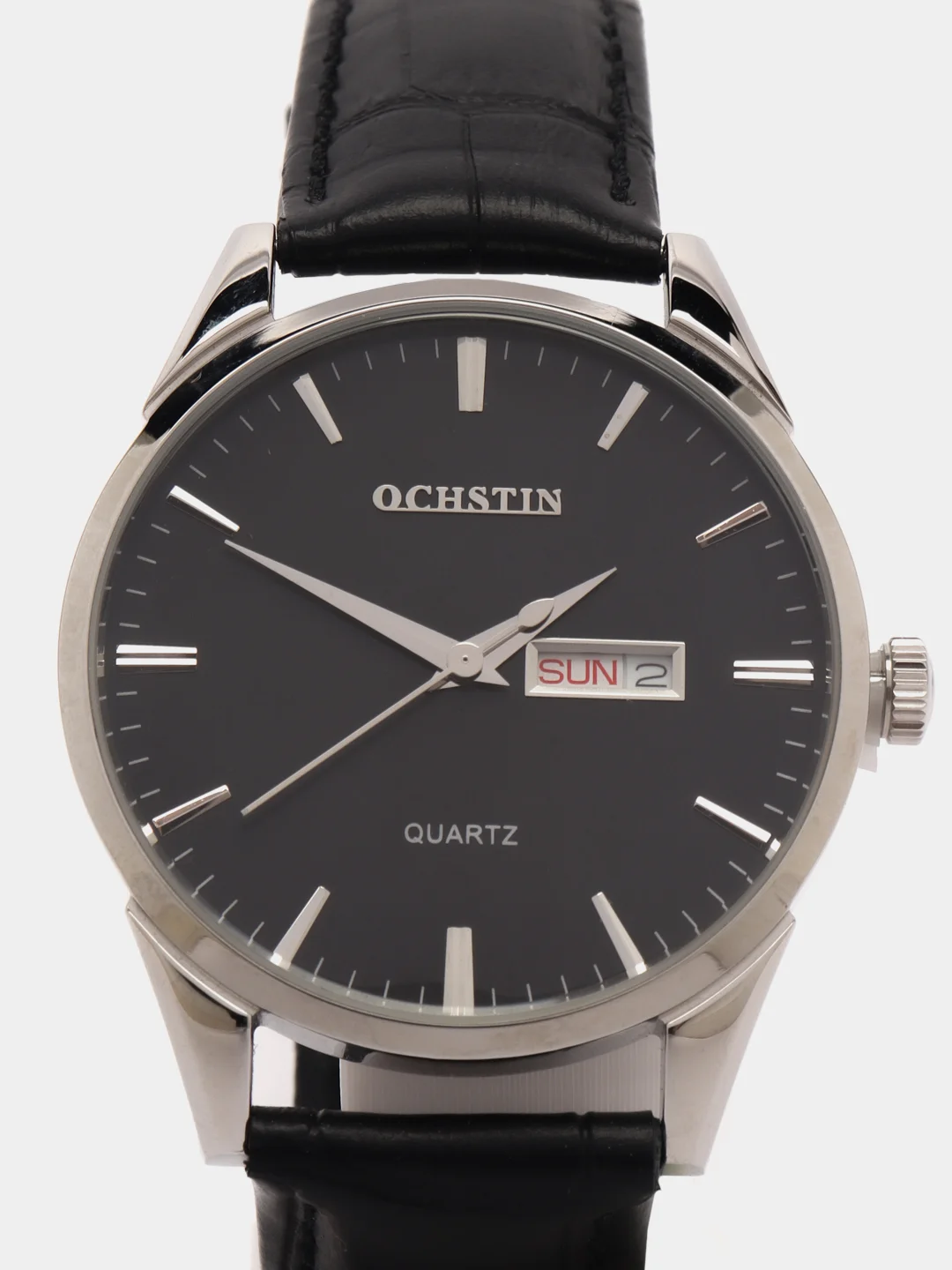 Серебряный мужские наручные часы Ochstin 6003B в подарочной упаковке