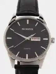 Серебряный мужские наручные часы Ochstin 6003B в подарочной упаковке