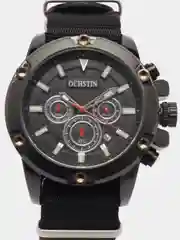 Черный мужские наручные часы Ochstin 7075C с хронографом в подарочной упаковке