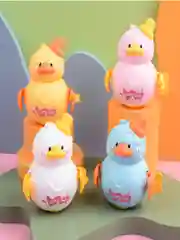Игрушка заводная "Уточка с шляпкой"