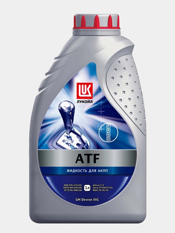 Трансмиссионное масло Лукойл / Lukoil ATF Жидкость для АКПП. Полусинтетическое. 1 л