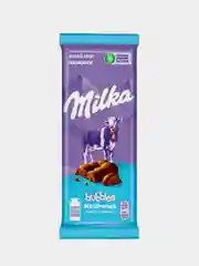 Шоколад молочный пористый "Milka Bubbles", 72 г