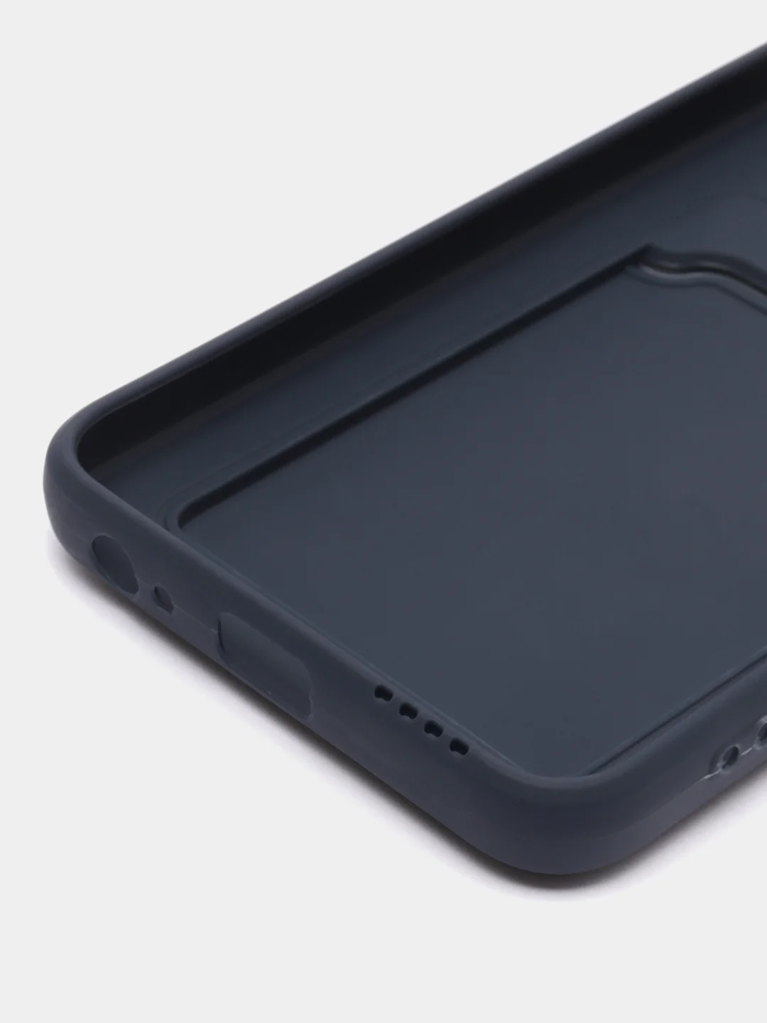 Морской силиконовый чехол для Infinix Smart 6 HD (Смарт 6 Хд), с карманом для карт