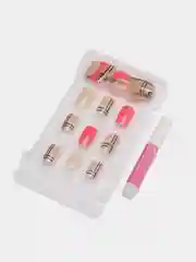 Черный типсы для дизайна ногтей