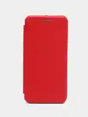 Красный чехол-книжка Samsung Galaxy J4+/J4 Plus (Самсунг Галакси Джи 4+/Джи 4 Плюс)