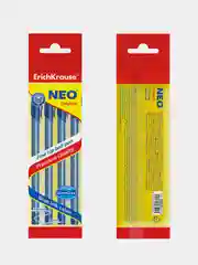 Ручка шариковая ErichKrause® Neo® Original, цвет чернил синий (в пакете по 4 шт.)