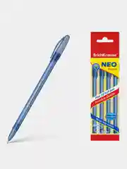 Ручка шариковая ErichKrause® Neo® Original, цвет чернил синий (в пакете по 4 шт.)