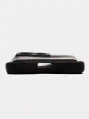 Черный чехол для iPhone 12, 13, Pro Max, 7, 8, SE 2020 с карманом для карт защита камеры динамика